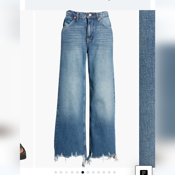 Free People Straight Up Baggy Flare Jeans - Picture 4 of 4